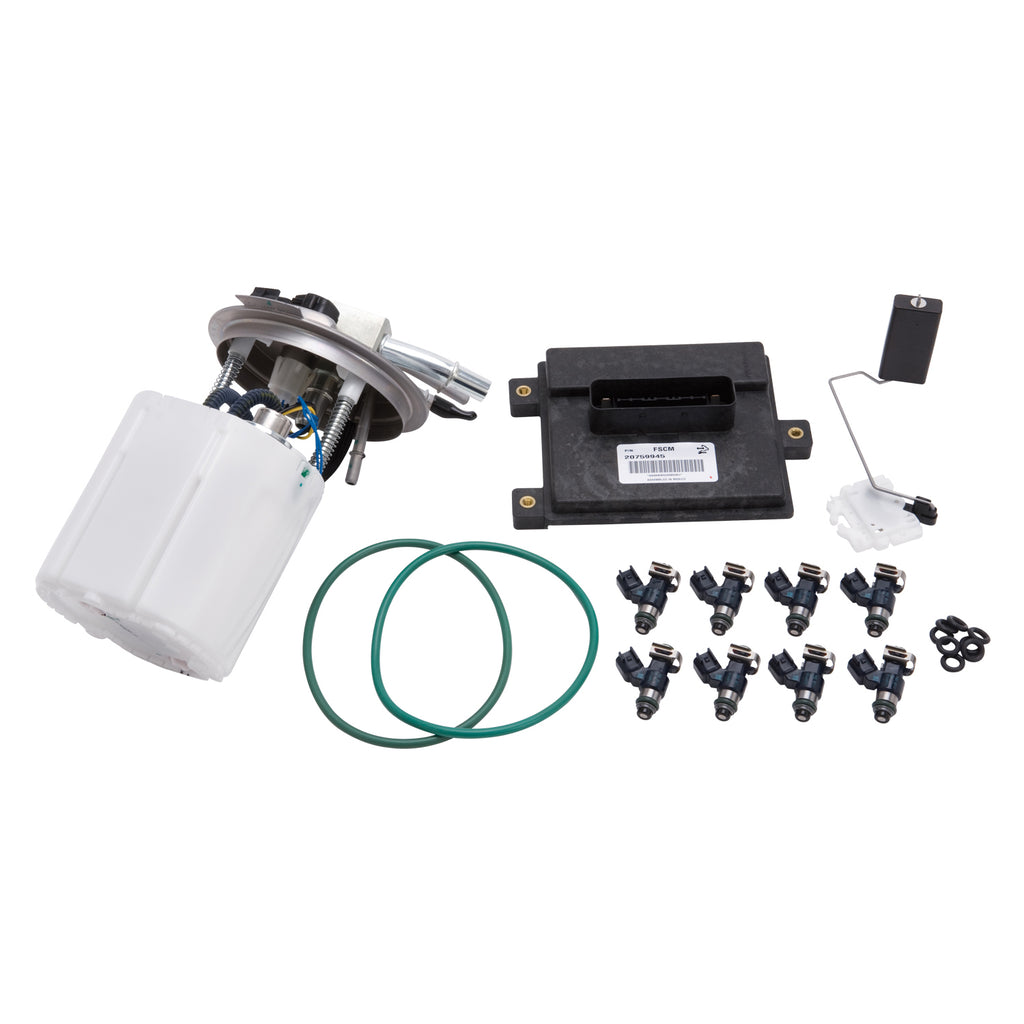 Edelbrock 15672 E-Force Supplemental Fuel Pump Kit 2007-09 GM SUV with Short Wheel Base 6.2L for Select GMC Yukon XL