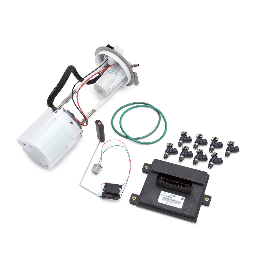 Edelbrock 15791 E-Force Supplemental Fuel Pump Kit 2007-09 GM 1500 Crew & Extended Cab Trucks for Select Chevrolet Silverado 1500, Chevrolet Silverado Classic, Chevrolet Silverado HD Classic, Chevrolet Silverado HD, Chevrolet Silverado HD Classic,