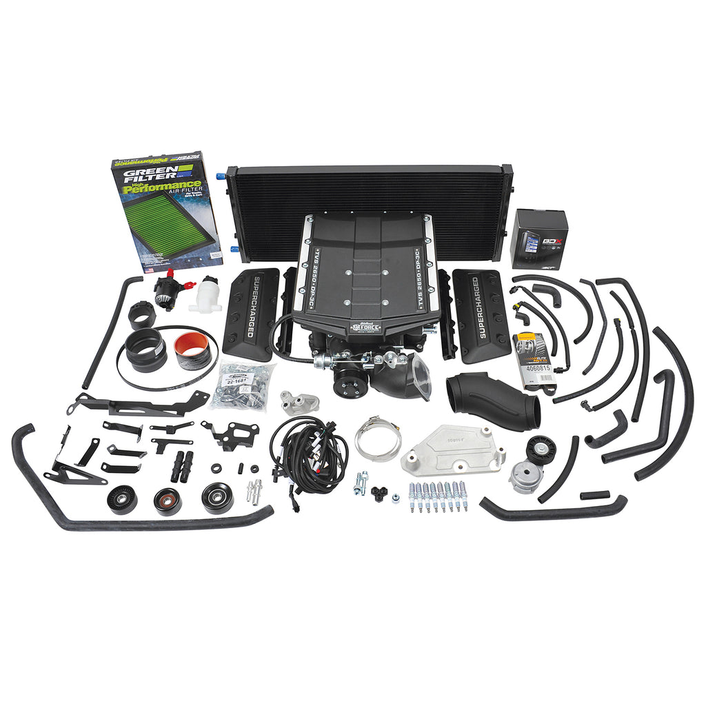 Edelbrock 15812 Edelbrock Stage 1 Supercharger Kit #15812 For 2019-21 Ford F-150 5.0L 4V W/ Tune for Select Ford F-150