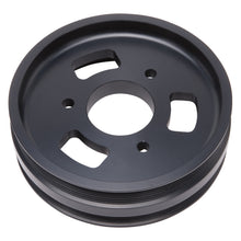 Load image into Gallery viewer, Edelbrock 15818 Crankshaft Drive Pulley Adapter with Truck/Gen V Camaro Belt Offset