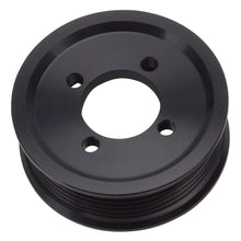 Load image into Gallery viewer, Edelbrock 15821 3.25" 6-Rib E-Force S/C Pulley in Black Finish for Stage 3 - Pro Tuner System