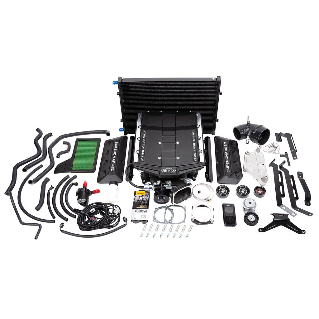 Edelbrock 15832 Edelbrock Stage 1 Supercharger Kit #15832 For 2018-21 Ford Mustang 5.0L W/ Tune for Select Ford Mustang