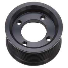 Load image into Gallery viewer, Edelbrock 15870 2.625" 8-Rib E-Force S/C Pulley in Black Finish for Stage 3 - Pro Tuner System