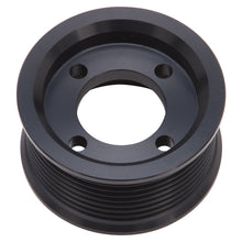Load image into Gallery viewer, Edelbrock 15871 2.75" 8-Rib E-Force S/C Pulley in Black Finish for Stage 3 - Pro Tuner System