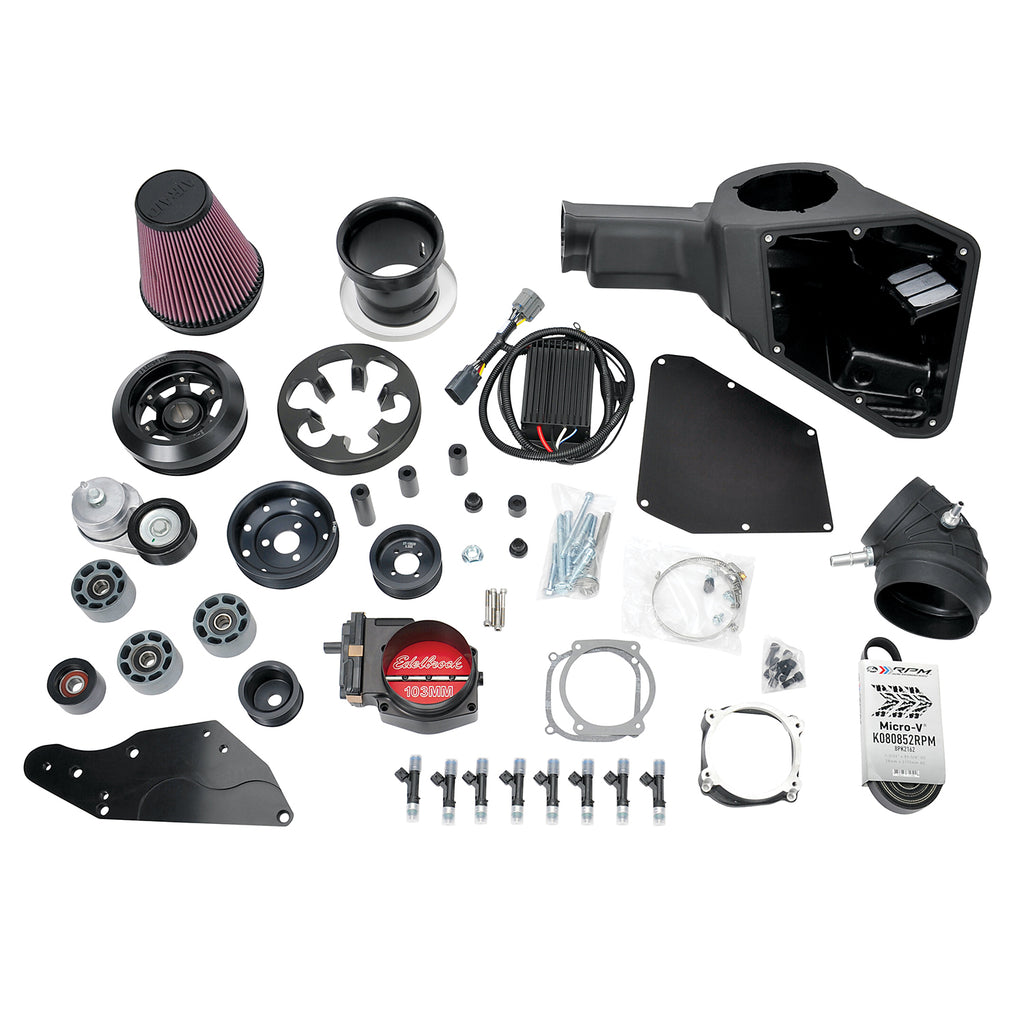 Edelbrock 15883 Edelbrock Stg 2 Supercharger Upgrade #15883 18-21 Ford Mustang 5.0L 4V W/ Tune for Select Ford Mustang