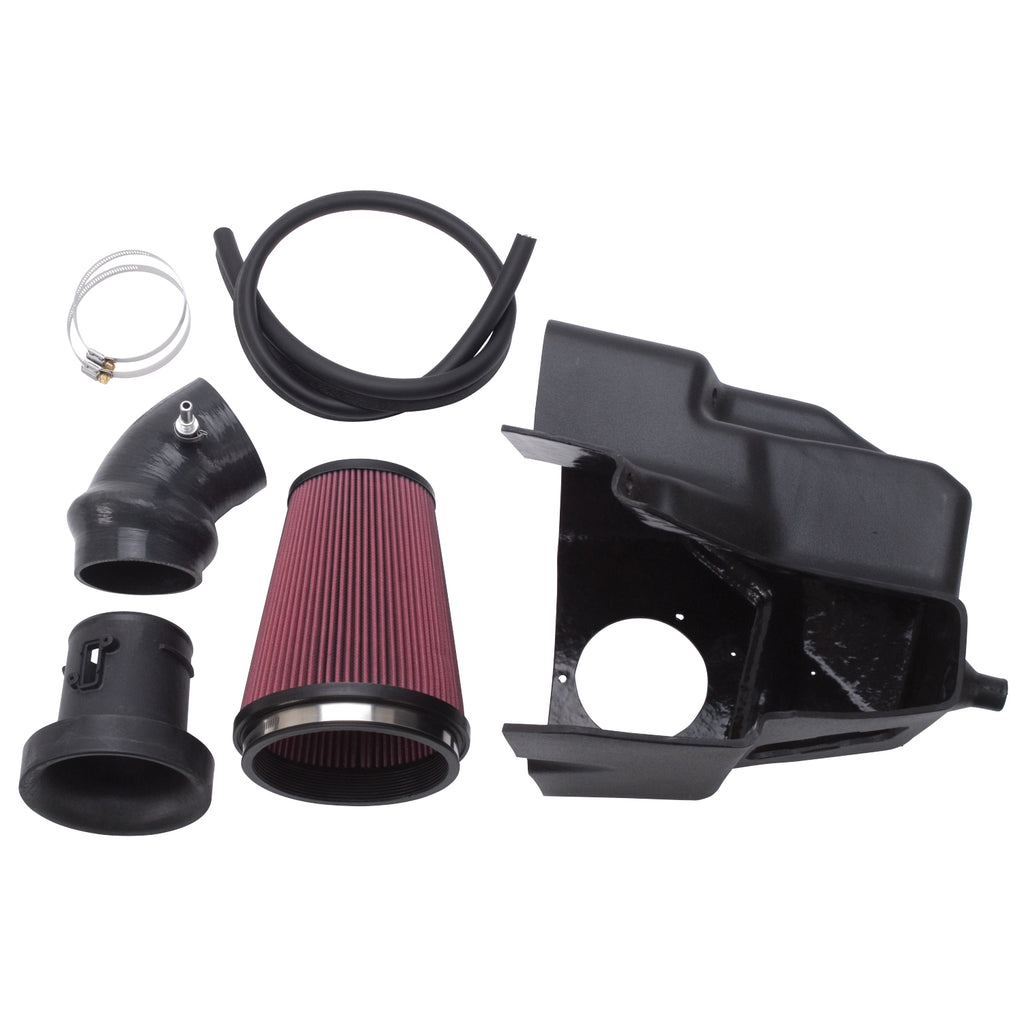 Edelbrock 15988 Competition Air Intake Kit for E-Force'd 2010-14 Camaro SS (uses factory MAFS) for Select Chevrolet Camaro