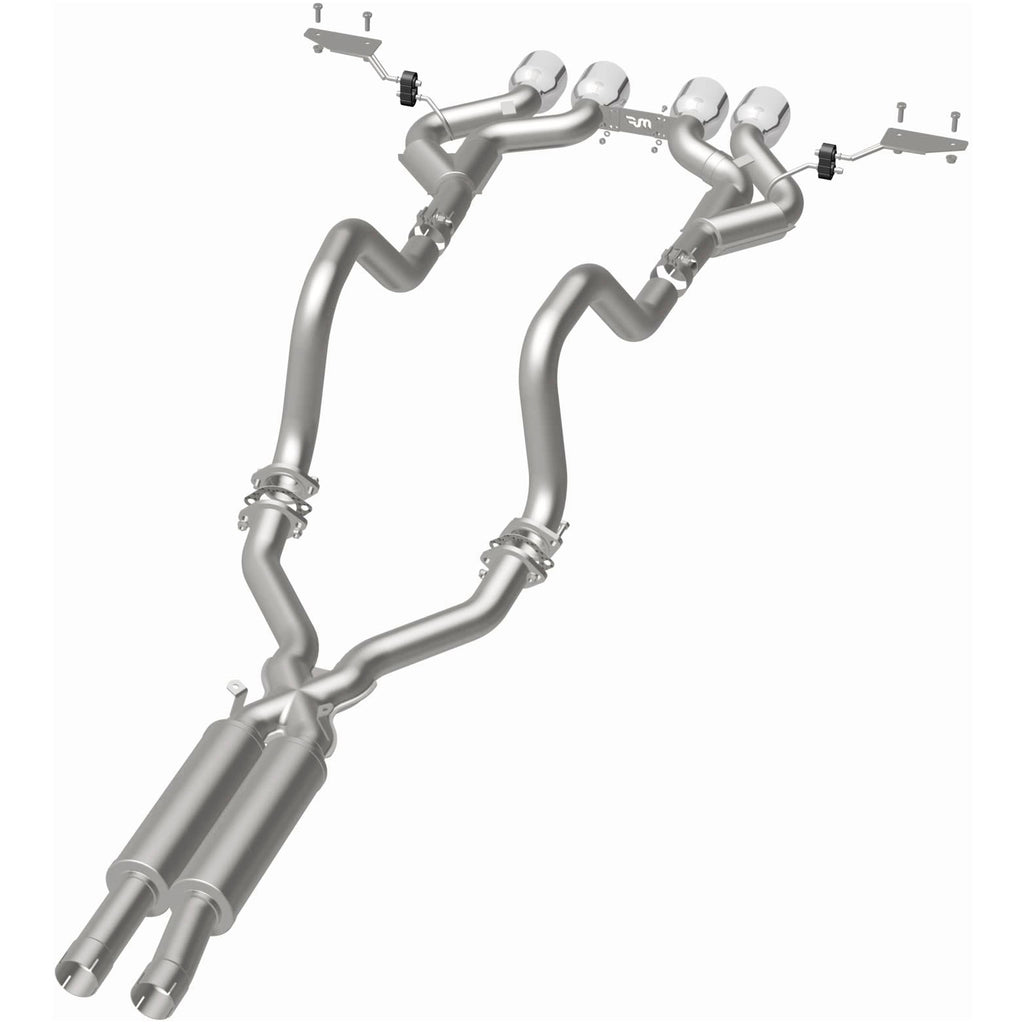 MagnaFlow Exhaust Products 15281 Competition Series Stainless 2.5 in Cat-Back for Select Chevrolet Corvette