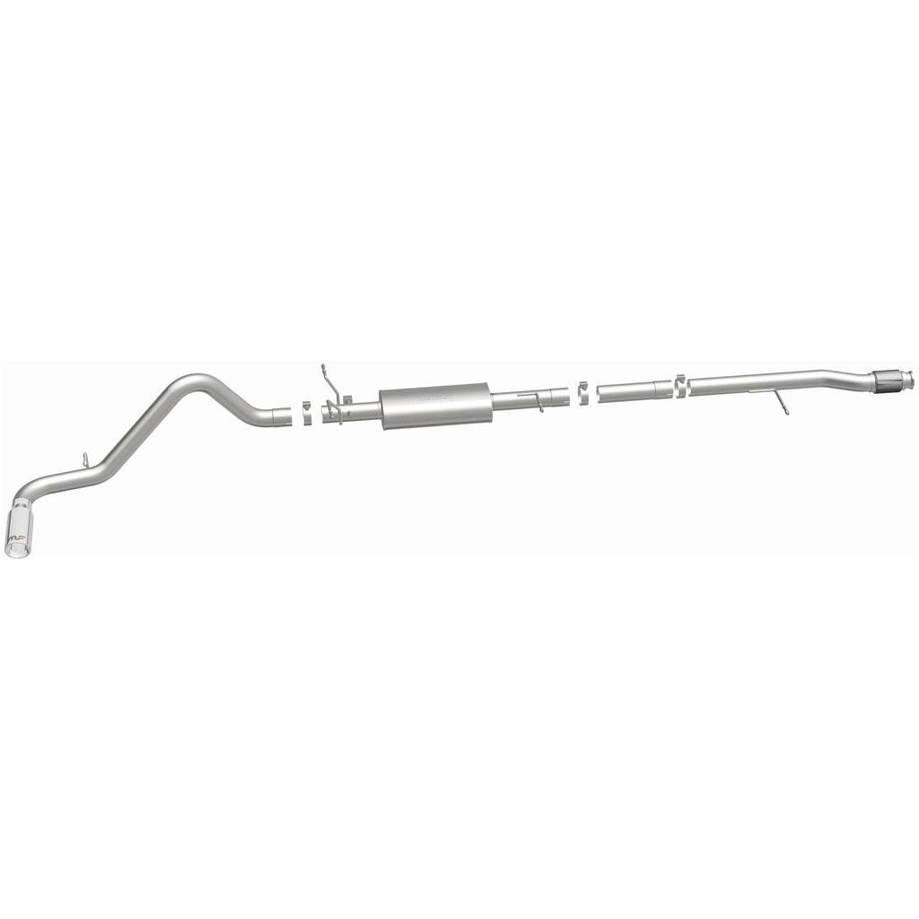 MagnaFlow Exhaust Products 15267 Street Series Polished Cat-Back System for Select Chevrolet Silverado 1500, Chevrolet Silverado LD, GMC Sierra 1500, GMC Sierra Limited