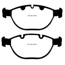 Load image into Gallery viewer, 02-04-Bmw-X5-4.6-Yellowstuff-Front-Brake-Pads