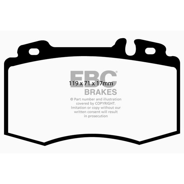 02-04-Mercedes-Benz-C32-Amg-(W203)-3.2-Supercharged-Bluestuff-Front-Brake-Pads