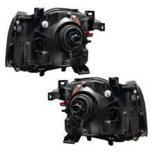 Load image into Gallery viewer, 02-04-Nissan-Xterra-Se-Pre-Assembled-Led-Halo-Headlights--Red