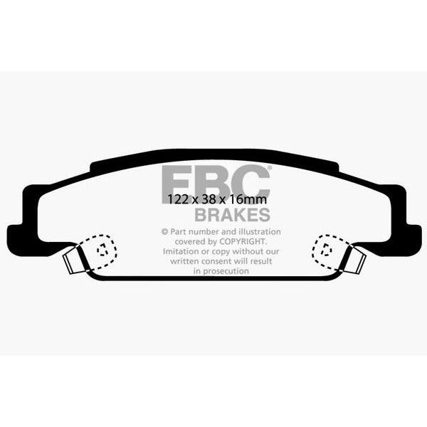 02-05-Cadillac-Cts-2.6-Redstuff-Rear-Brake-Pads