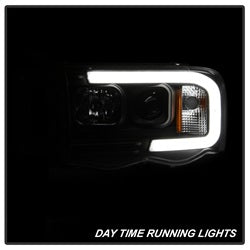 02-05-Dodge-Ram-1500-Light-Bar-Projector-Headlights---Black-(Pro-Yd-Dr02v2-Lb-Bk)