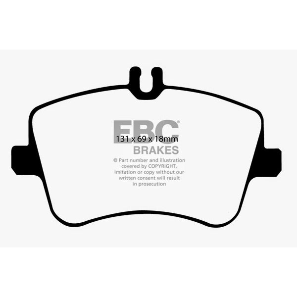 02-05-Mercedes-Benz-C230-(W203)-1.8-Supercharged-(European-Model)-Redstuff-Front-Brake-Pads