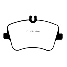 Load image into Gallery viewer, 02-05-Mercedes-Benz-C230-(W203)-1.8-Supercharged-(European-Model)-Yellowstuff-Front-Brake-Pads