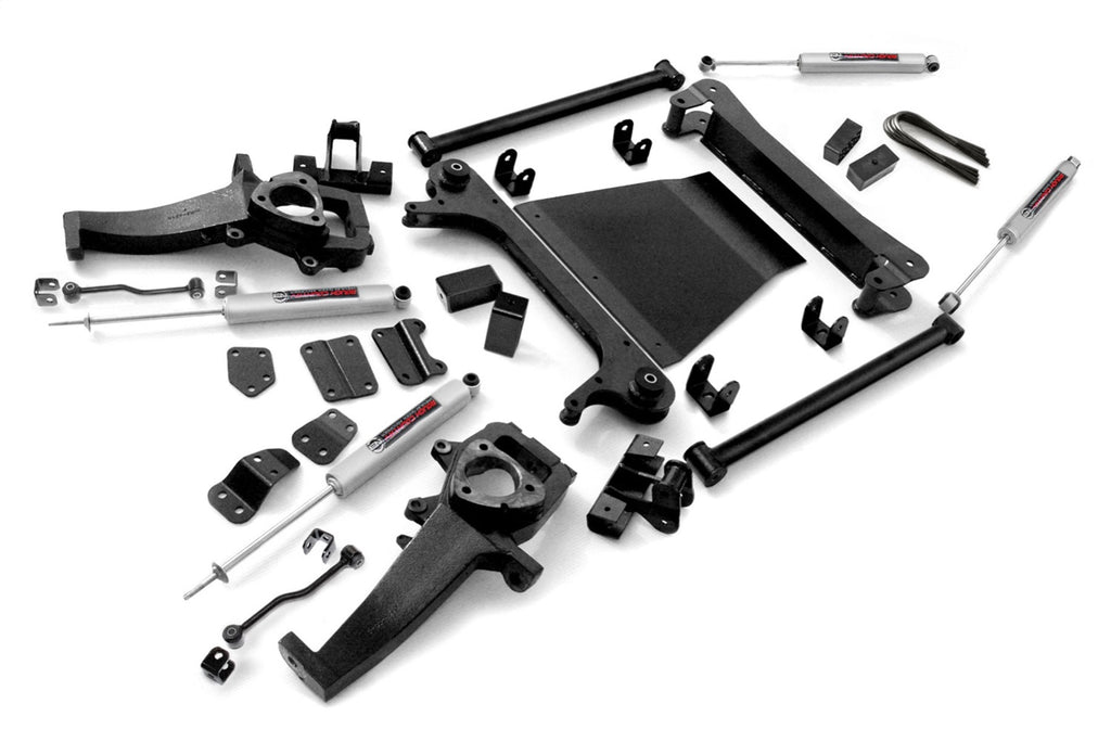 Rough Country 380.20 Suspension Lift Kit w/Shocks for Select Dodge Ram