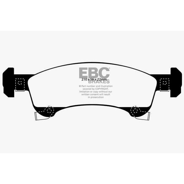 02-06-Ford-Expedition-4.6-2Wd-Greenstuff-Front-Brake-Pads