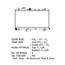 Load image into Gallery viewer, 02-07-Subaru-Impreza-WrxSti-All-Aluminum-Radiator---W-Filler-Neck