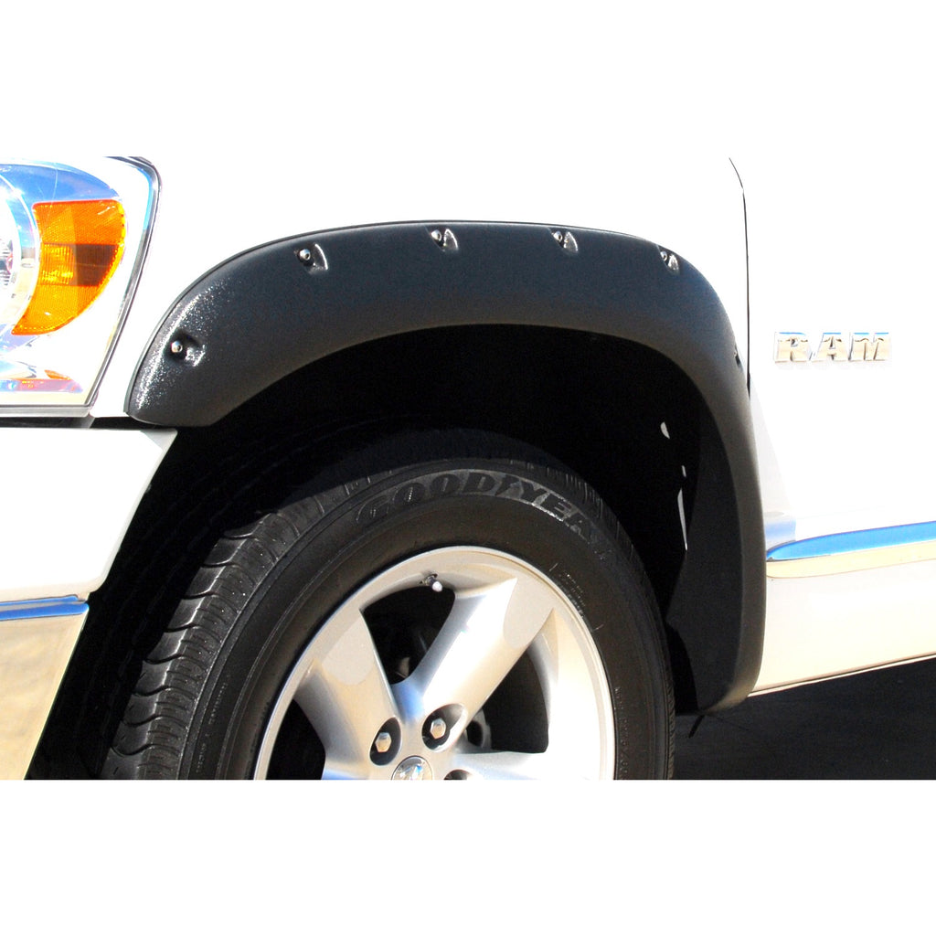 02-08-Dodge-Ram-1500-Rx-Rivet-Style-Textured-Elite-Series-Fender-Flares---Black-(2-Pc.)