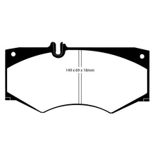 Load image into Gallery viewer, 02-08-Mercedes-Benz-G500-5.0-Yellowstuff-Front-Brake-Pads