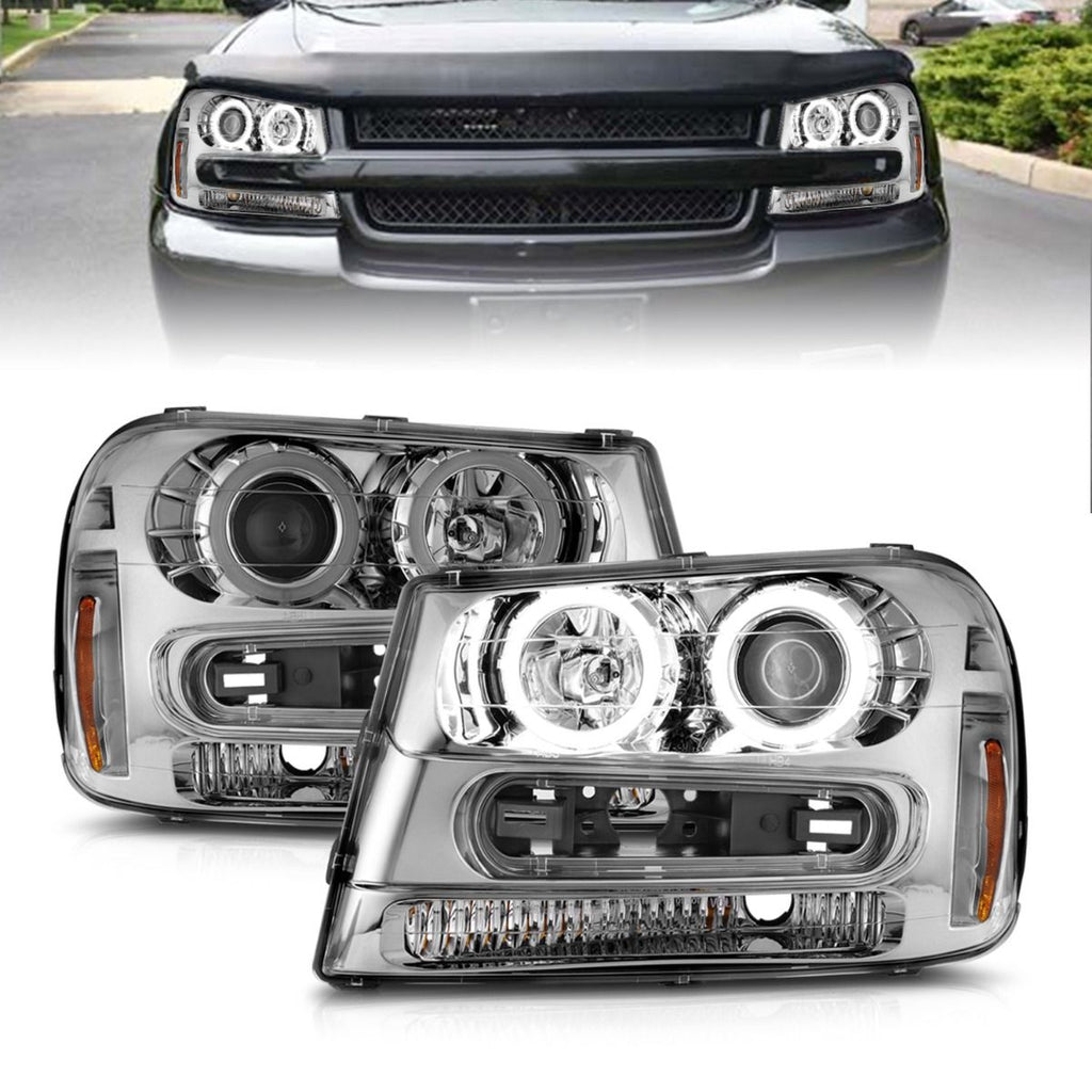 02-09-Chevrolet-Trailblazer-Projector-Headlights-W-Halo-Chrome-Housing-(Non-Lt-Models)
