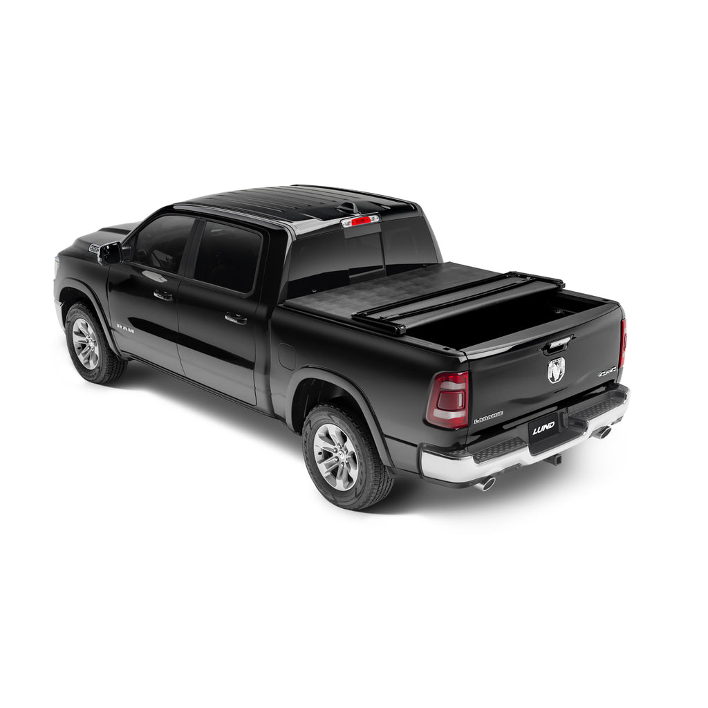 02-17-Dodge-Ram-1500-(8Ft.-Bedexcl.-Beds-WRambox)-Genesis-Tri-Fold-Tonneau-Cover---Black