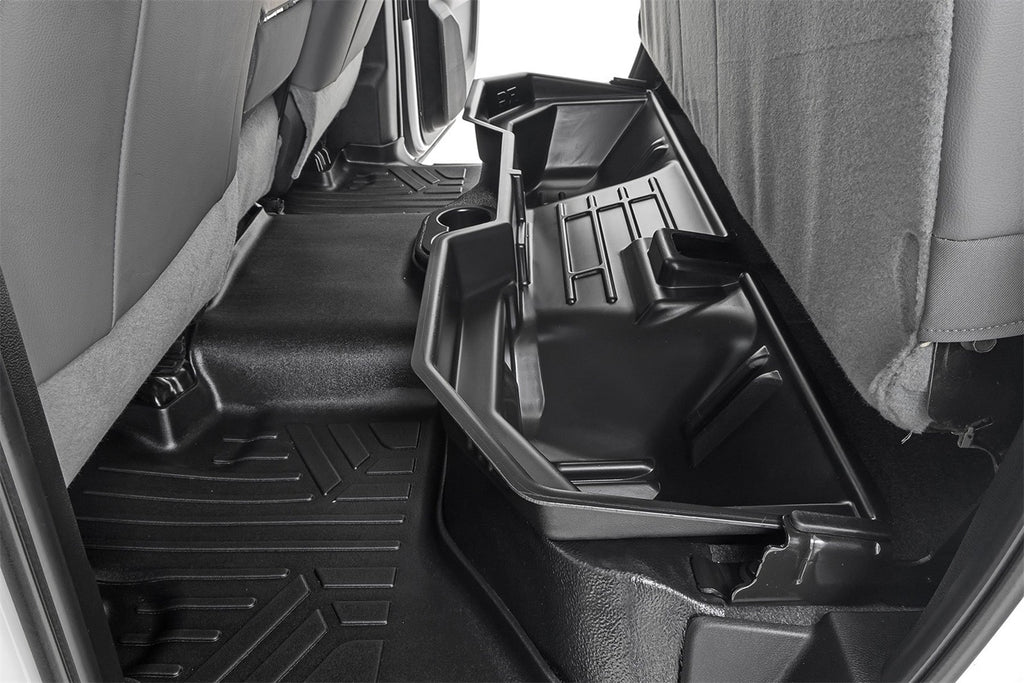 Rough Country RC09401 Under Seat Storage Compartment for Select Dodge Ram 1500, Ram 1500, Ram Classic, Ram