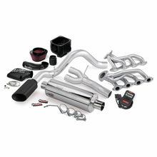 Load image into Gallery viewer, 02-Chevy-4.8-5.3L-1500-Ecsb-Powerpack-System---Ss-Single-Exhaust-W-Black-Tip