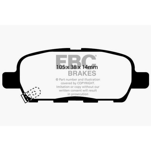 02-Infiniti-G35-3.5-WO-Dcs-Redstuff-Rear-Brake-Pads