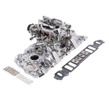 Load image into Gallery viewer, Edelbrock 20234 Engine Intake Manifold / Carburetor Kit for Select Chevrolet 3B, Chevrolet 3C, Chevrolet 3D, Chevrolet 3E, Chevrolet 3F, Chevrolet 3G, Chevrolet B60, Chevrolet Bel Air, Chevrolet Biscayne, Chevrolet Blazer, Chevrolet Brookwood, Chevrolet