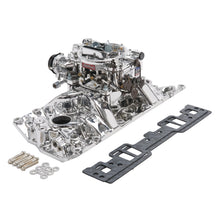 Load image into Gallery viewer, Edelbrock 20284 Engine Intake Manifold / Carburetor Kit for Select Chevrolet Avalanche, Chevrolet Avalanche 1500, Chevrolet C1500, Chevrolet C1500 Suburban, Chevrolet C2500, Chevrolet C2500 Suburban, Chevrolet C3500, Chevrolet Caprice, Chevrolet Cargo
