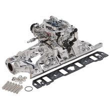 Load image into Gallery viewer, Edelbrock 20324 Engine Intake Manifold / Carburetor Kit for Select Ford 300, Ford B-100, Ford B-150, Ford B-200, Ford B-200 Panel, Ford Bronco, Ford Cougar, Ford Country Sedan, Ford Country Squire, Ford Crown Victoria, Ford Custom, Ford Custom 500, Ford