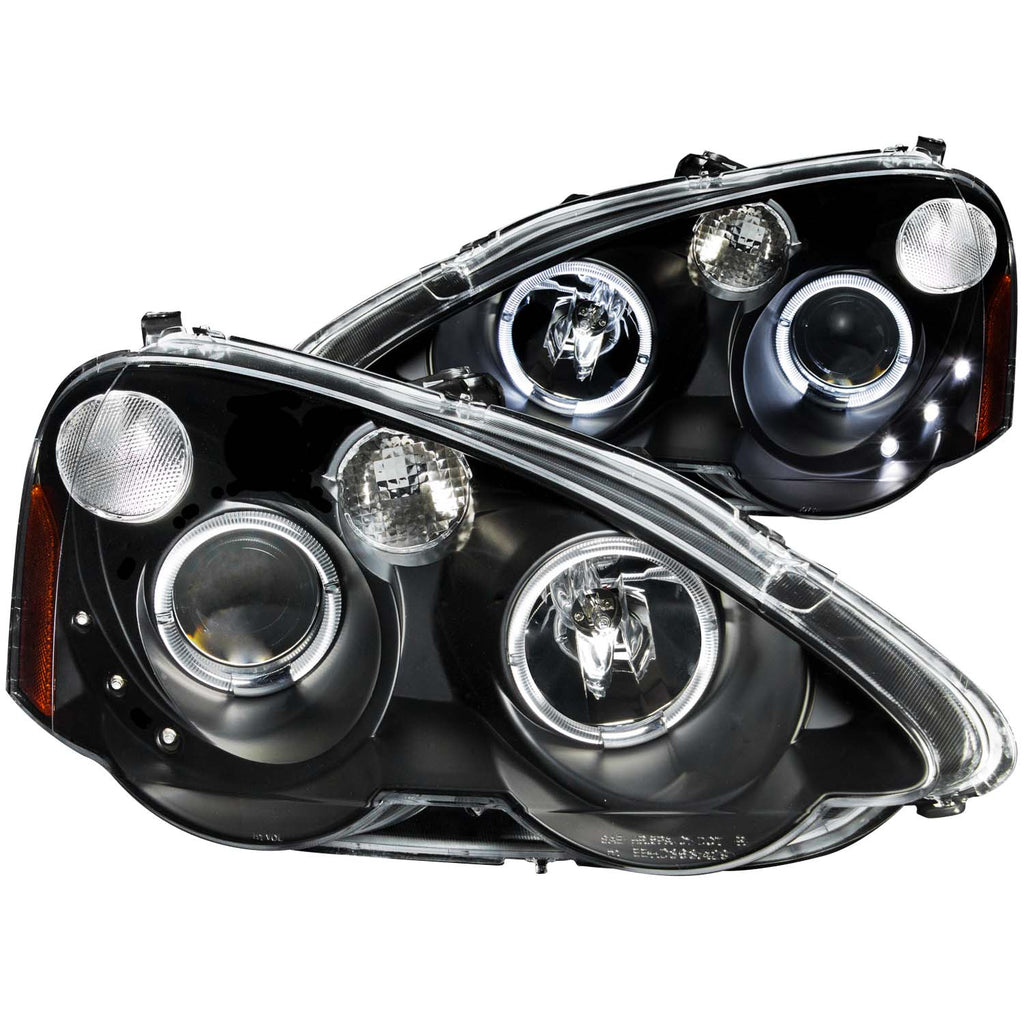 0204-Rsx-Projector-Black-Clear-WLed-Amber-Headlights-DriverPassenger