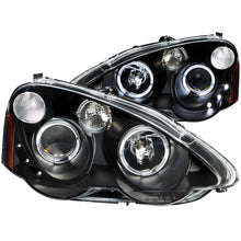 Load image into Gallery viewer, 0204-Rsx-Projector-Black-Clear-WLed-Amber-Headlights-DriverPassenger