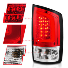 Load image into Gallery viewer, 0206-Ram-15000306-25003500-Led-Tail-Lights-WLight-RedClear-Lens