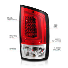 Load image into Gallery viewer, 0206-Ram-15000306-25003500-Led-Tail-Lights-WLight-RedClear-Lens