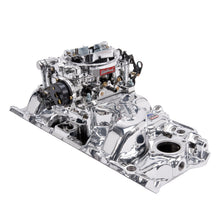 Load image into Gallery viewer, Edelbrock 20614 Engine Intake Manifold / Carburetor Kit for Select Chevrolet B60, Chevrolet B7, Chevrolet Bel Air, Chevrolet Biscayne, Chevrolet Blazer, Chevrolet Brookwood, Chevrolet C10, Chevrolet C10 Pickup, Chevrolet C10 Suburban, Chevrolet C1500,