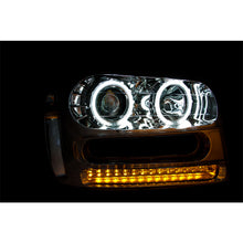 Load image into Gallery viewer, 0209-Trailblazer-Headlights-Chrome-Projectors-WHalos(Ccfl)DriverPassenger