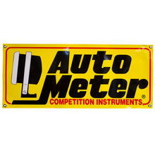 Load image into Gallery viewer, AutoMeter 0212 BANNER, RACE - SMALL (3FT.), YELLOW, 'COMPETITION INSTRUMENTS'