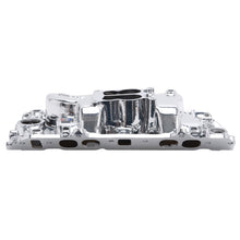 Load image into Gallery viewer, Edelbrock 21614 Engine Intake Manifold for Select Chevrolet Bel Air, Chevrolet Biscayne, Chevrolet Blazer, Chevrolet Brookwood, Chevrolet C10, Chevrolet C10 Pickup, Chevrolet C10 Suburban, Chevrolet C20, Chevrolet C20 Pickup, Chevrolet C20 Suburban,
