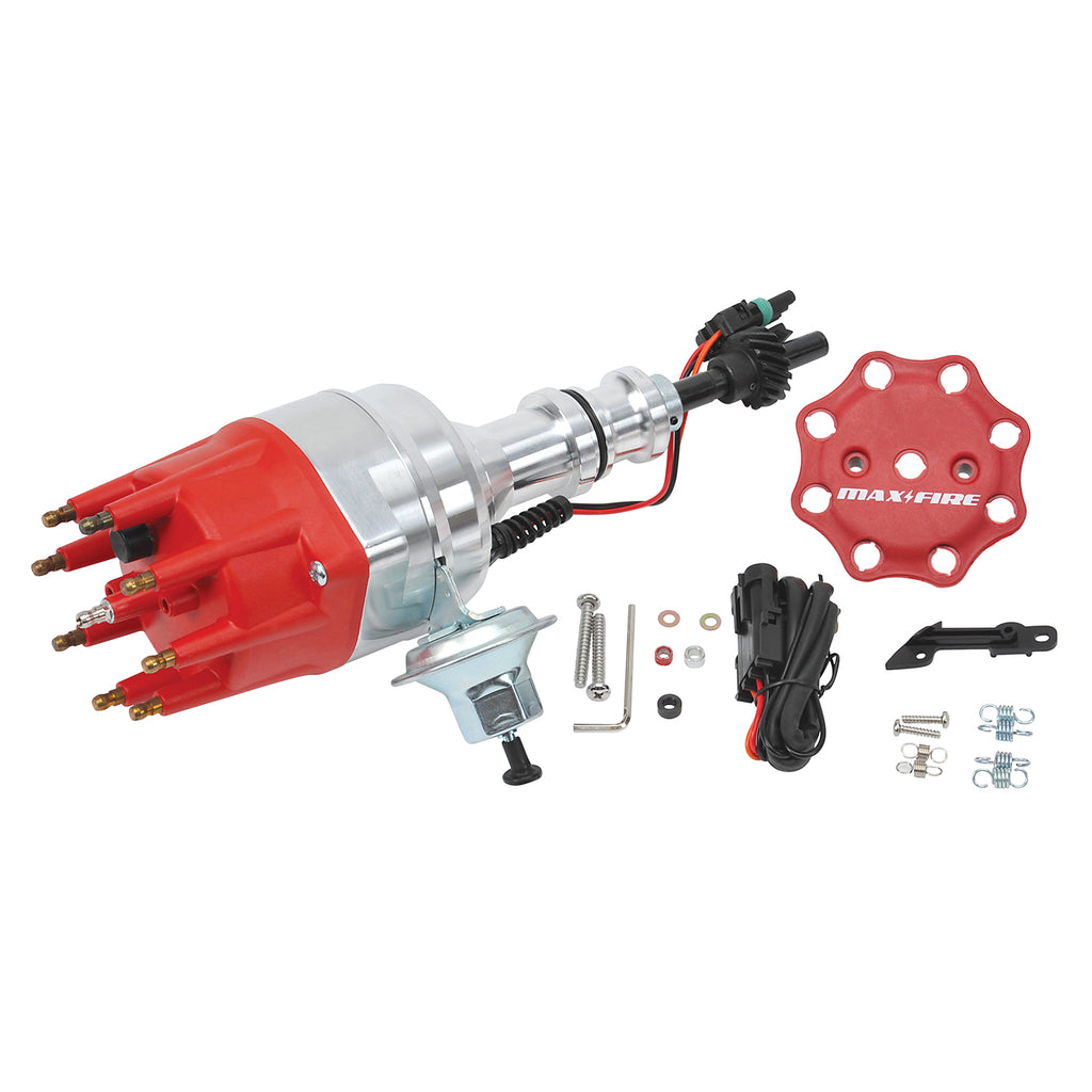 Edelbrock 22755 Max-FireÂ® Distributor for Ford 260-289-302 V8 for Select Ford Bronco, Ford Country Sedan, Ford Country Squire, Ford Custom, Ford E-100 Econoline, Ford E-100 Econoline Club Wagon, Ford E-150 Econoline, Ford E-150 Econoline Club Wagon,