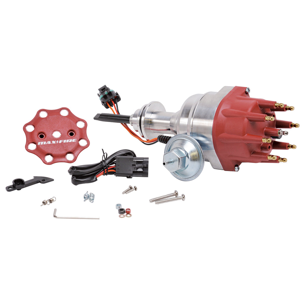 Edelbrock 22764 Max-FireÂ® Distributor for Oldsmobile 260-455 V8 for Select Buick Apollo, Buick Centurion, Buick Century, Buick Electra, Buick Estate Wagon, Buick GS, Buick LeSabre, Buick Regal, Buick Riviera, Buick Skylark, Buick Sportwagon, Cadillac