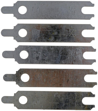 Dorman - HELP 02336 Starter Alignment Shim, (1) 1/64, (2) 1/32 and (2) 1/16 In.