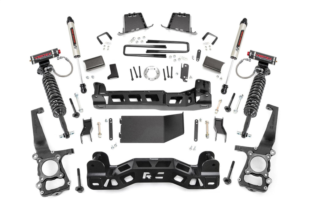 Rough Country 57657 Suspension Lift Kit w/V2 Shocks for Select Ford F-150