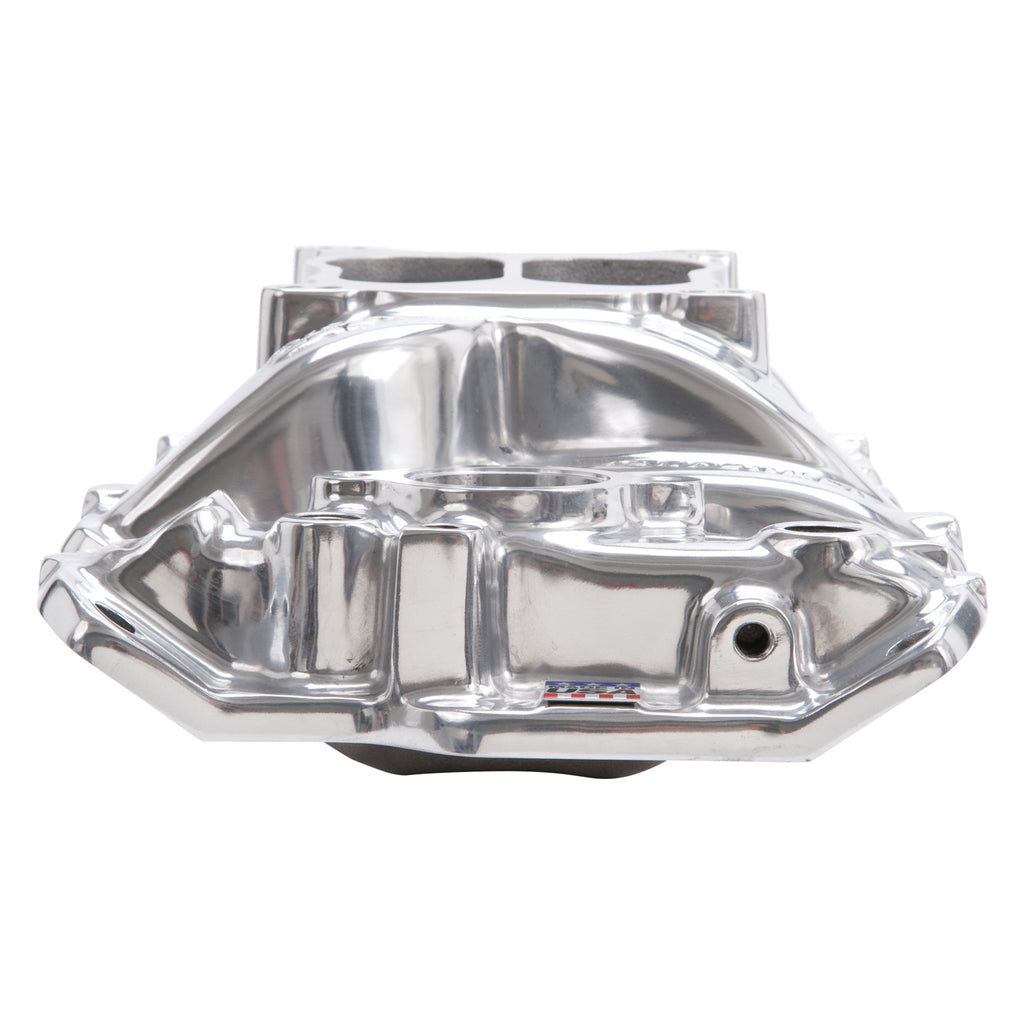 Edelbrock 26011 Performer Air-Gap Small Block Chevy Intake Manifold for Select Avanti II, Buick Century, Buick LeSabre, Buick Regal, Buick Skylark, Checker Aerobus, Checker Deluxe, Checker Marathon, Checker Taxicab, Chevrolet 3B, Chevrolet 3C, Chevrolet