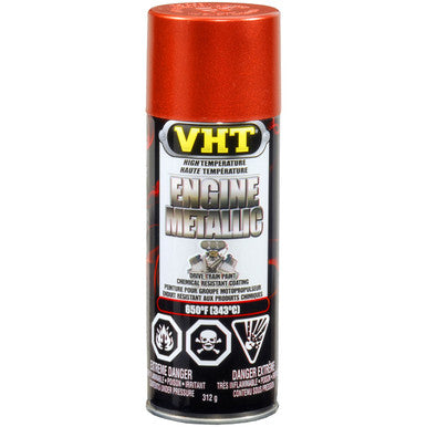 VHT Paint CSP401 Engine Metallic™ Paint, Red Fire Engine - 312g