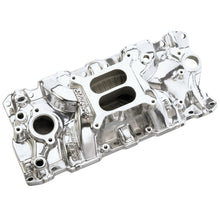 Load image into Gallery viewer, Edelbrock 27011 Performer EPS Small Block Chevy Intake Manifold for Select Avanti II, Buick Century, Buick LeSabre, Buick Regal, Buick Skylark, Checker Aerobus, Checker Deluxe, Checker Marathon, Checker Taxicab, Chevrolet 3B, Chevrolet 3C, Chevrolet 3D,