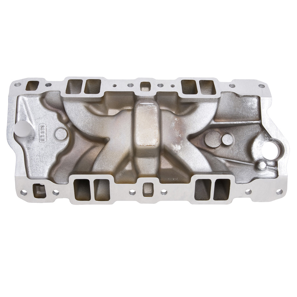 Edelbrock 27034 Engine Intake Manifold for Select Avanti II, Buick Century, Buick LeSabre, Buick Regal, Buick Skylark, Checker Aerobus, Checker Deluxe, Checker Marathon, Checker Taxicab, Chevrolet 3B, Chevrolet 3C, Chevrolet 3D, Chevrolet 3E, Chevrolet