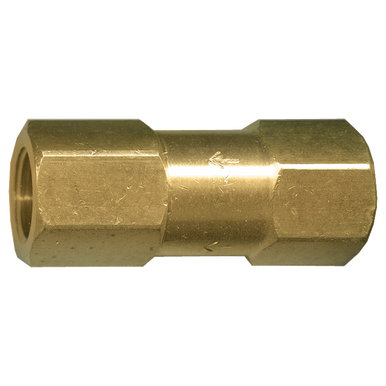 Fairview 103CV-B-3000 Brass Check Valve - 1/4 FPT - 3000 WOG