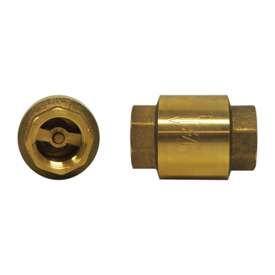 Fairview 103CV-E Brass Check Valve 3/4 Female NPT 250 PSI